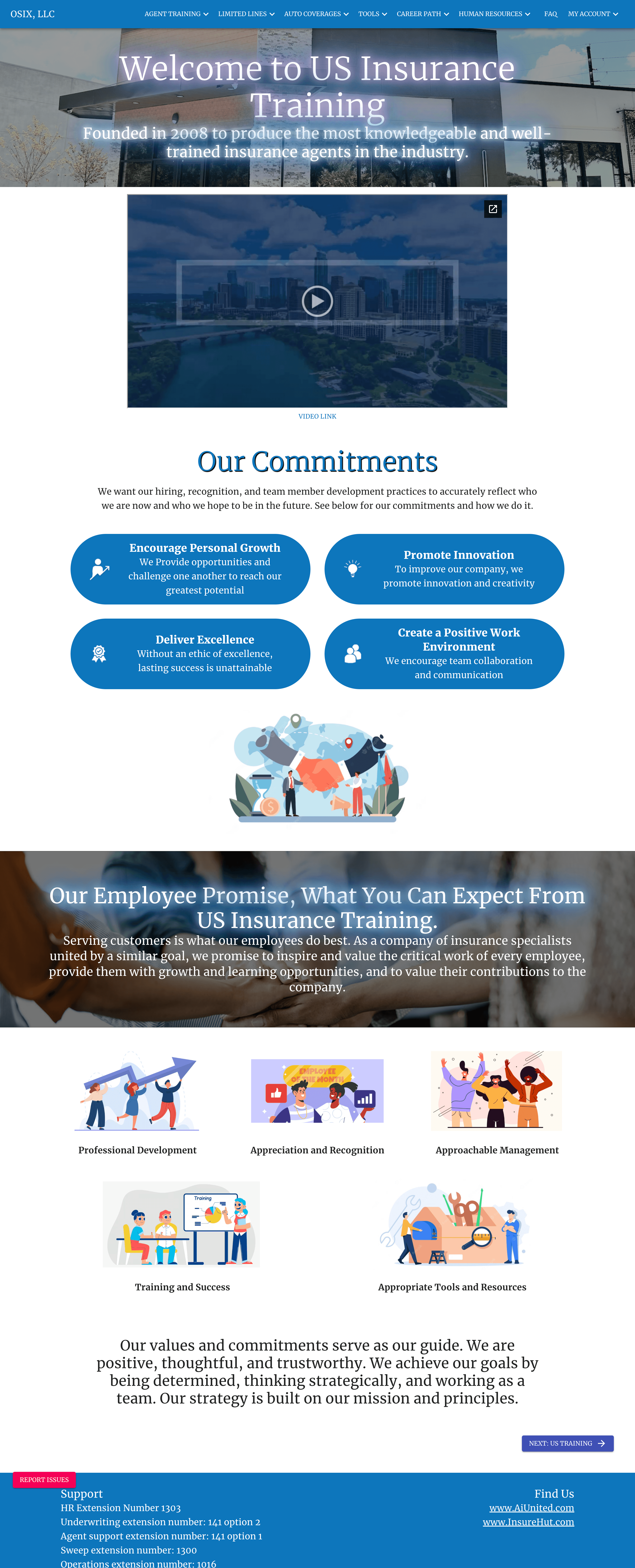 US Insurance Training